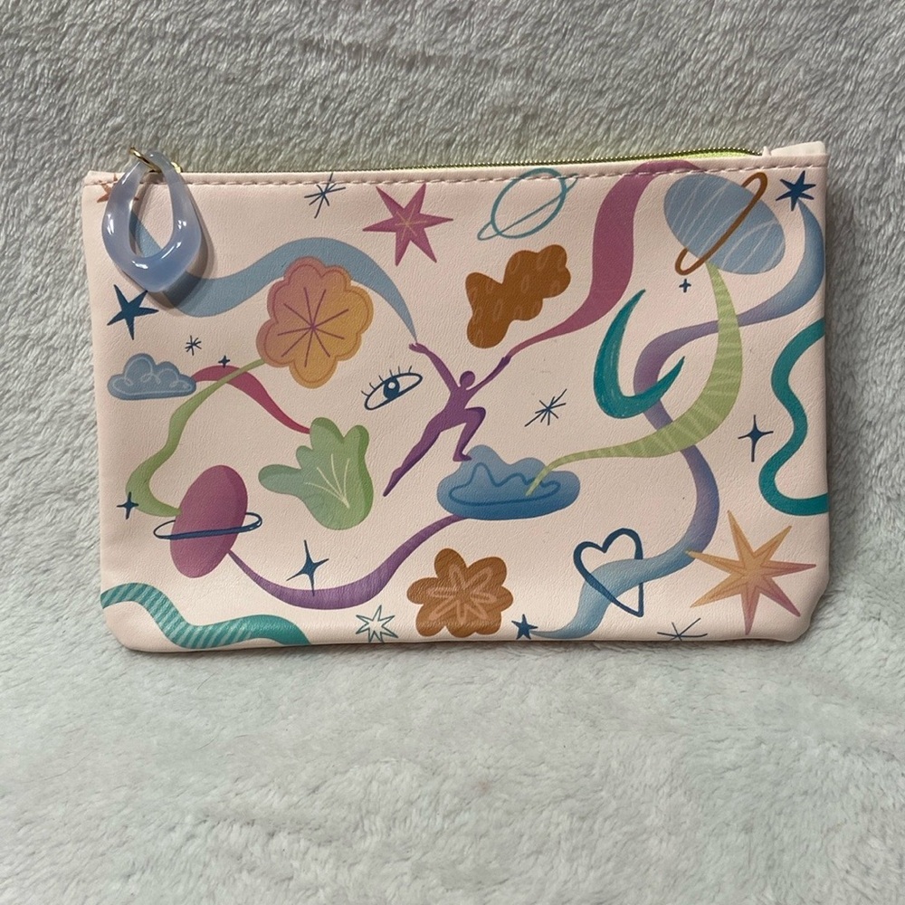IPSY Glam Makeup Bag September 2024 Art designed by Laura Castellano